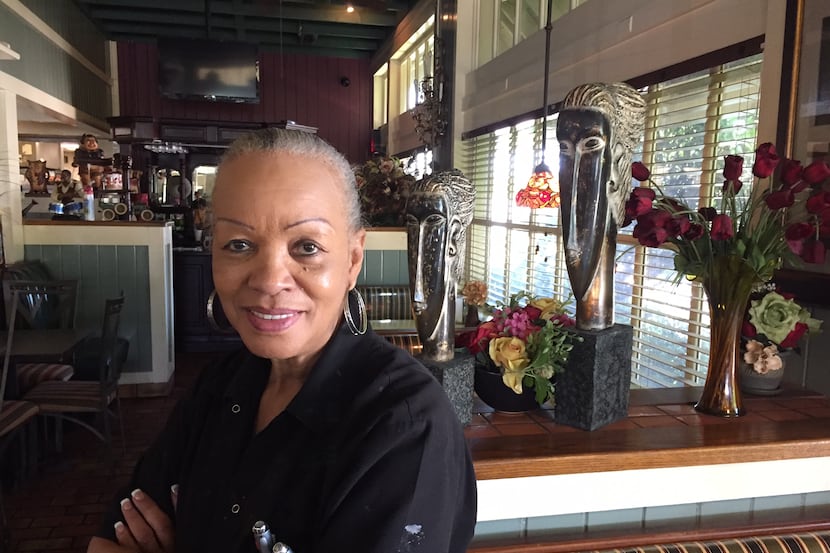 Lorraine Carter, 69, former manager of South Dallas Cafe and still an employee, said she was...