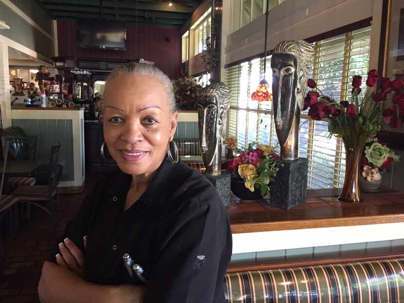 Lorraine Carter, 69, former manager of South Dallas Cafe and still an employee, said she was...