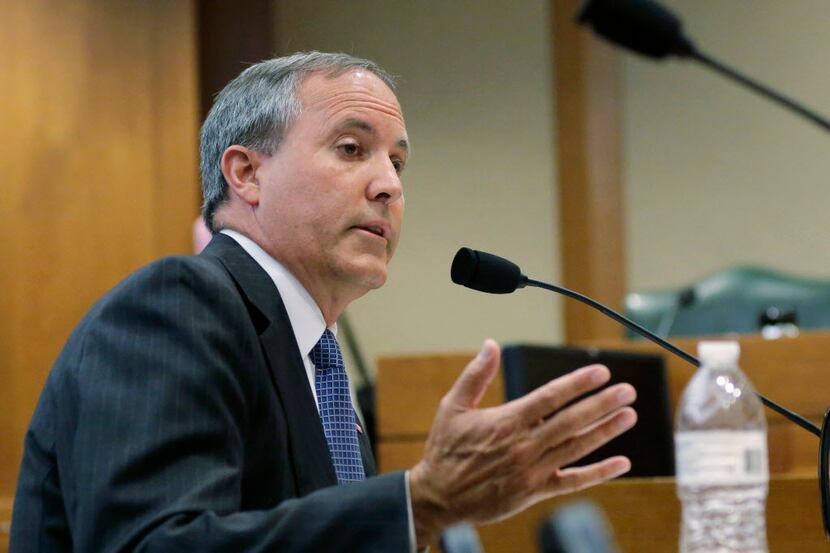 Texas Attorney General Ken Paxton told county clerks across the state last year that they...