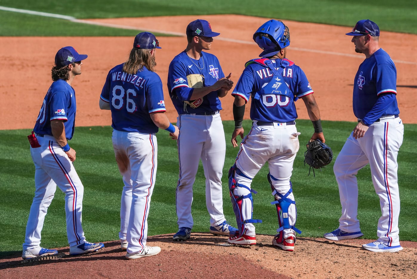 Corey Seager, Jack Leiter highlighted first Texas Rangers spring game