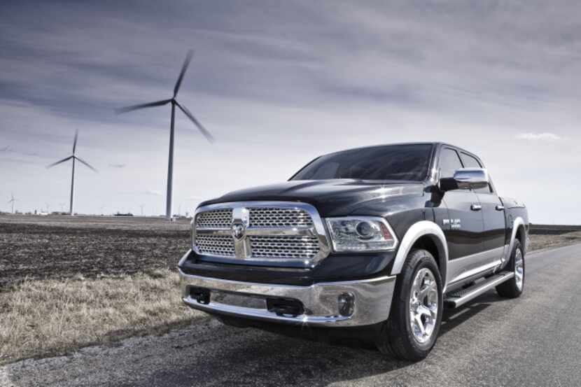 The 2013 Ram 1500 Longhorn Edition that Terry Box was driving was copper and tan but had the...