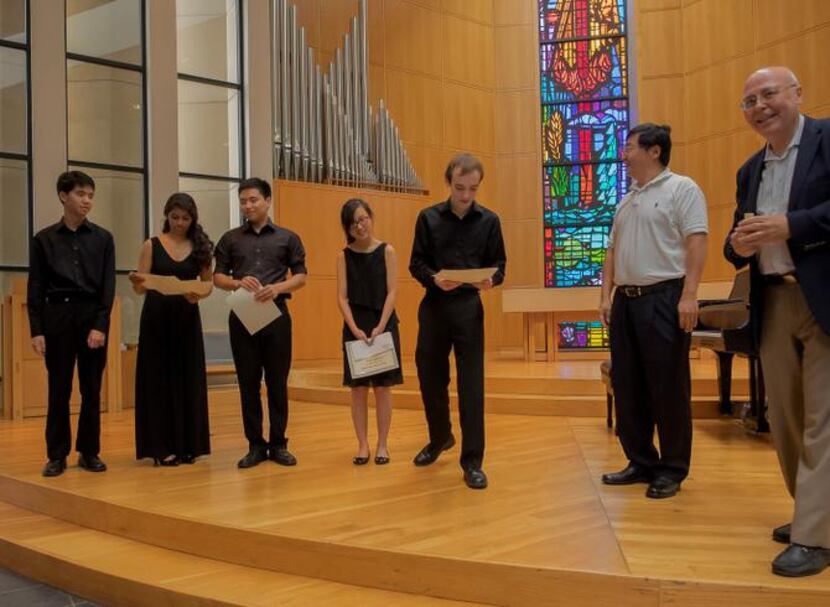 
Winners of the Chamber Music International’s 2014 Young Artists Solo and Chamber Music...