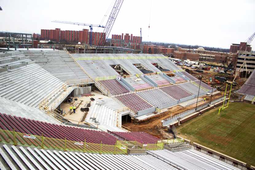 NORMAN, Okla. — Oklahoma continues with the first phase of its stadium construction project,...
