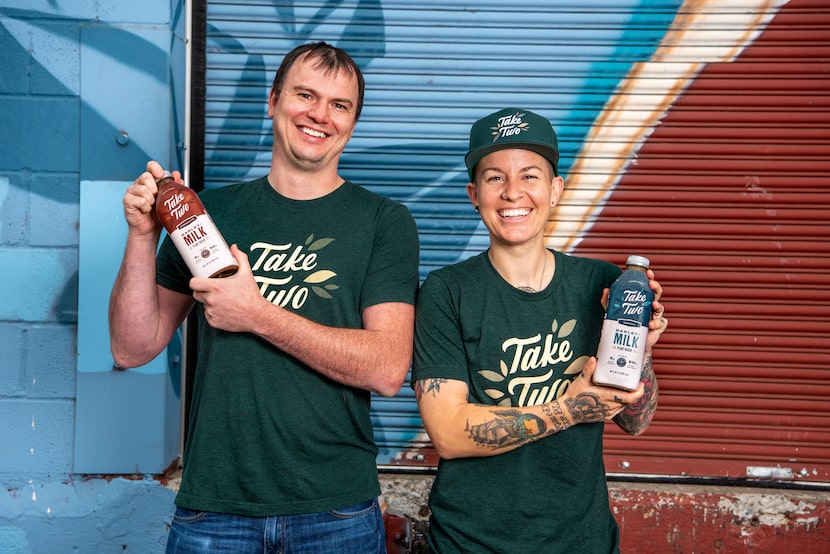 Take Two is a barleymilk made from spent beer grains.