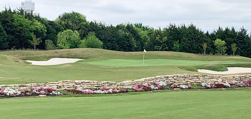 No. 5 at Heath Golf and Yacht Club in Heath, Texas, is a 186-yard par 3 from the tips. It...