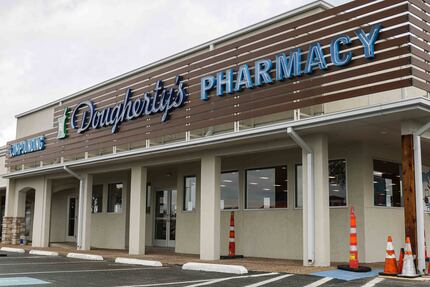 The new Dougherty's Pharmacy is at Preston Road and LBJ Freeway in Dallas.