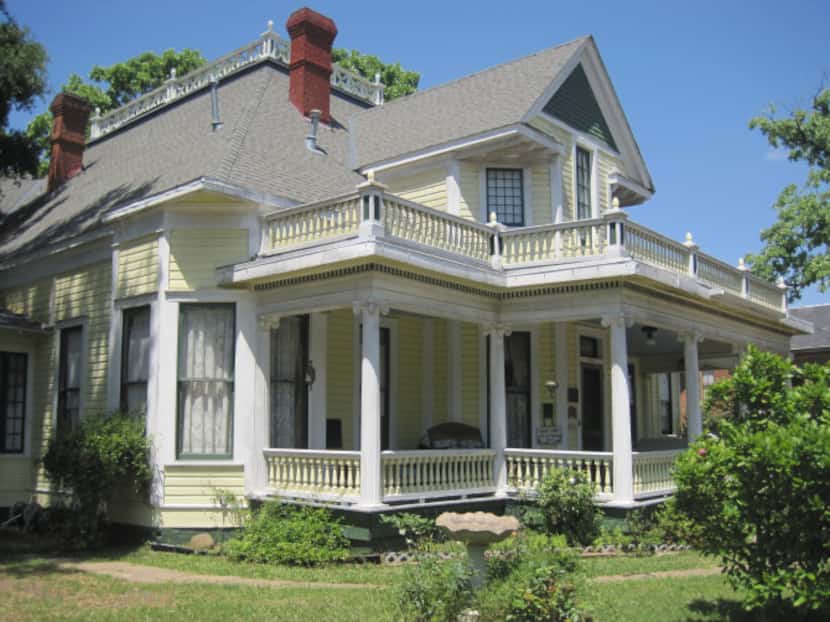 The Three Oaks Bed & Breakfast in Marshall occupies what was once a home, built in 1895.