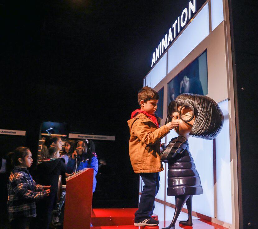 La exhibición "The Science Behind Pixar", en el Perot Museum, abrió este 17 de noviembre de...