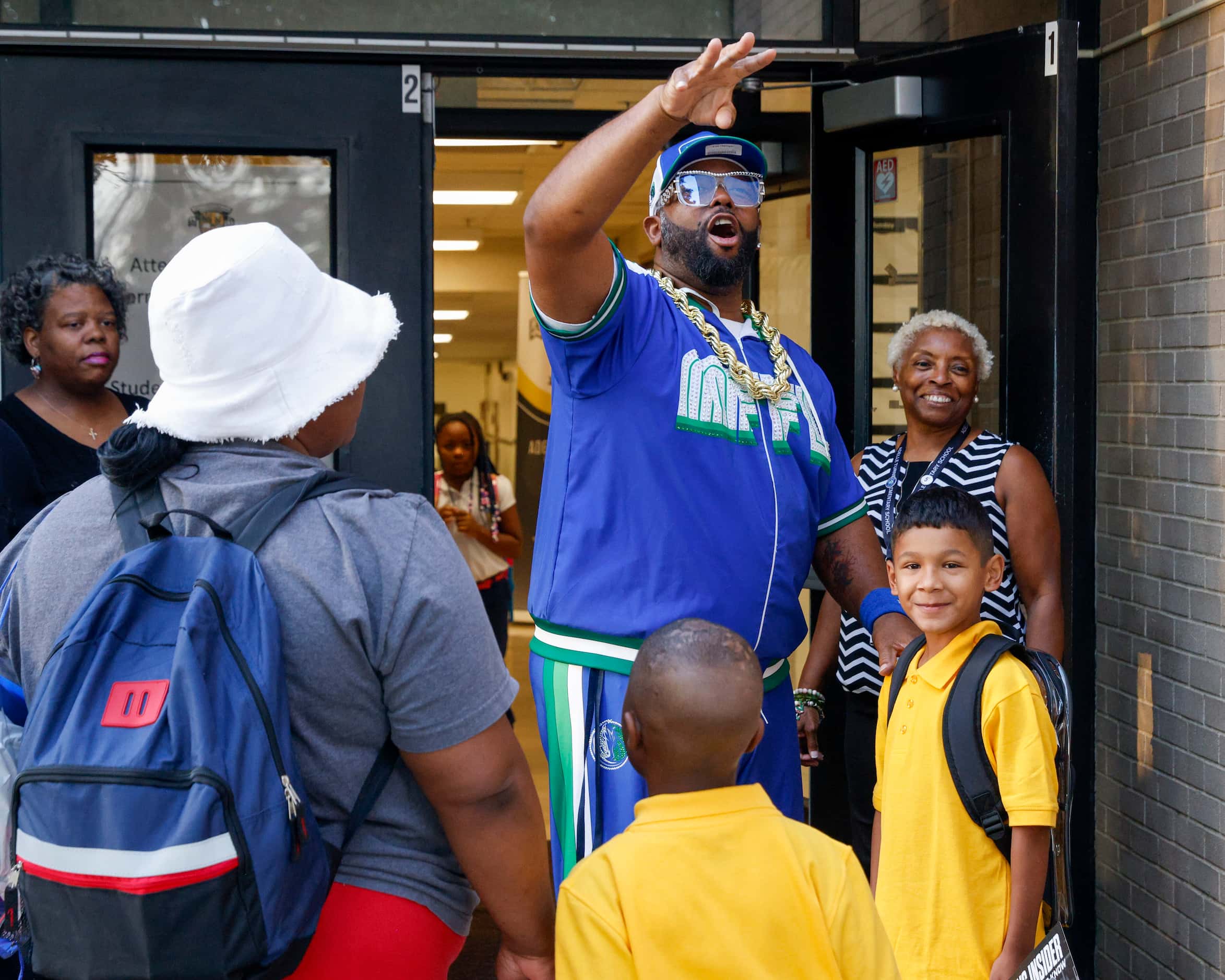 Mavs ManiAAC's Christopher “One Love” McJimson counts down to when students can enter the...
