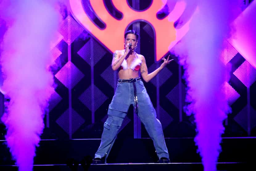 Halsey performs onstage during iHeartRadio's Z100 Jingle Ball 2019 Presented By Capital One...