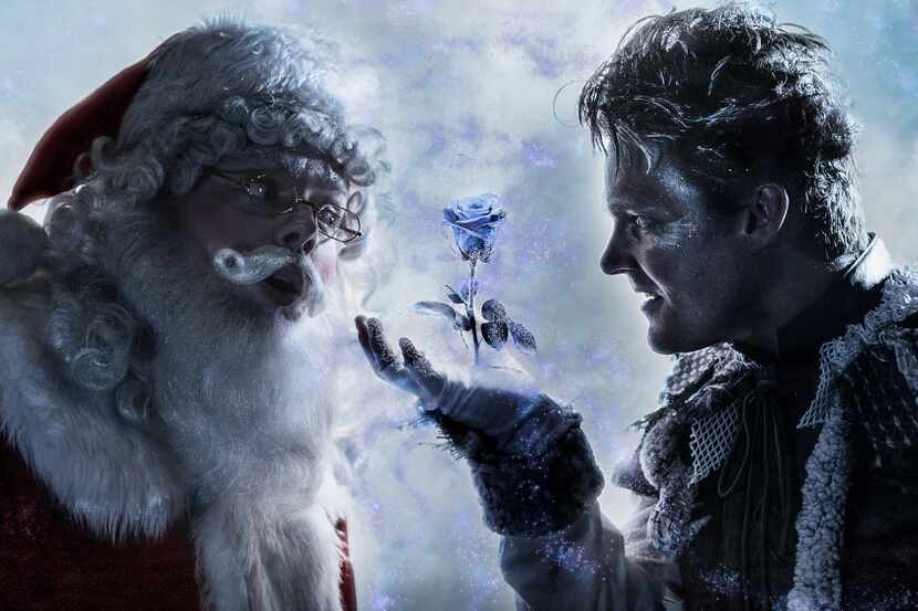 Casa Manana's "Jack Frost" stars James Chandler as Santa Claus and Kyle Igneczi as Jack...