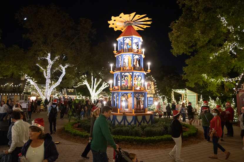 The Christmas Village at Holiday at the Arboretum