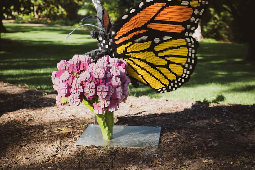 The Fort Worth Botanic Garden presents "Sean Kenney's Nature Connects Made with Lego Bricks"...