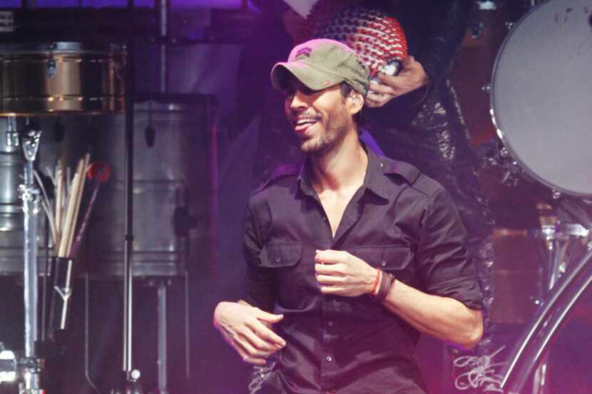 Enrique Iglesias performs live in concert on Friday, June 16, 2017, at the American Airlines...
