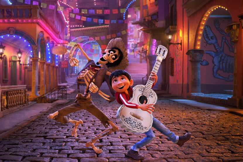 A scene from "Coco"  