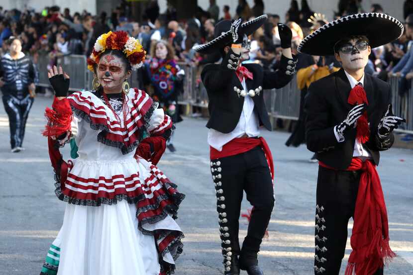 The 2019 Día de los Muertos Parade and Festival in downtown Dallas