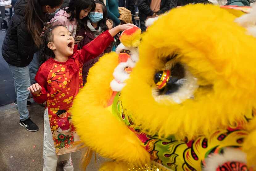 A Lunar New Year celebration at Asia Times Square in Grand Prairie