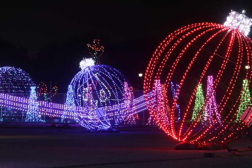 Radiance is a holiday light display at Riders Field in Frisco