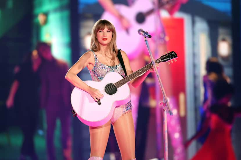 Taylor Swift performs onstage for the opening night of "Taylor Swift | The Eras Tour."