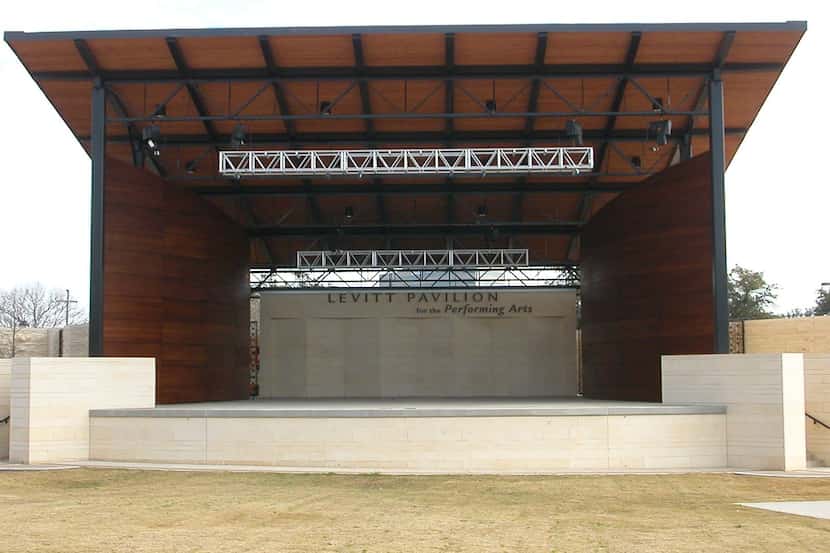 You can bring chairs and pooches to Levitt Pavilion’s outdoor concert series.
