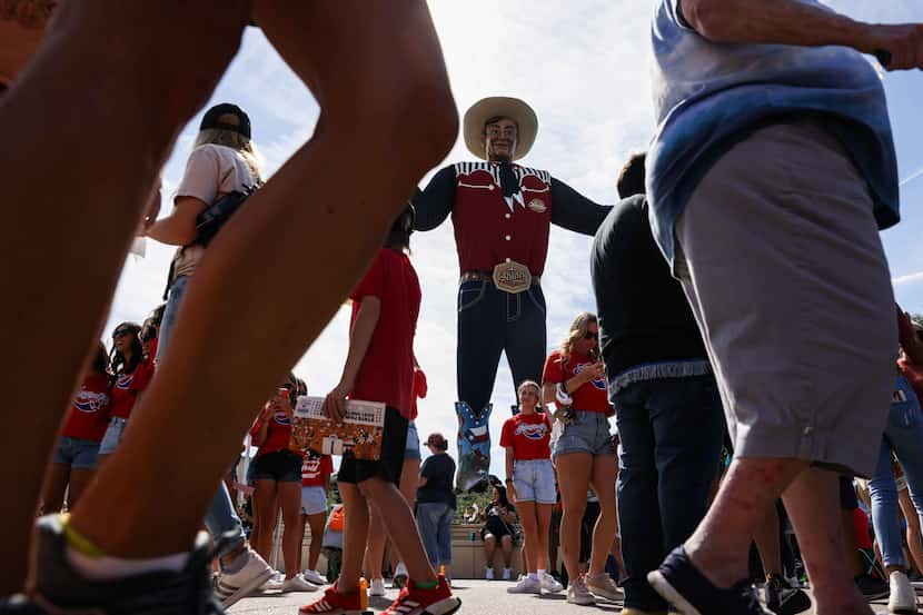 Big Tex is a highlight of the State Fair.