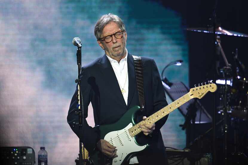 Eric Clapton --
LONDON, ENGLAND - MARCH 03: Eric Clapton performs on stage during Music For...