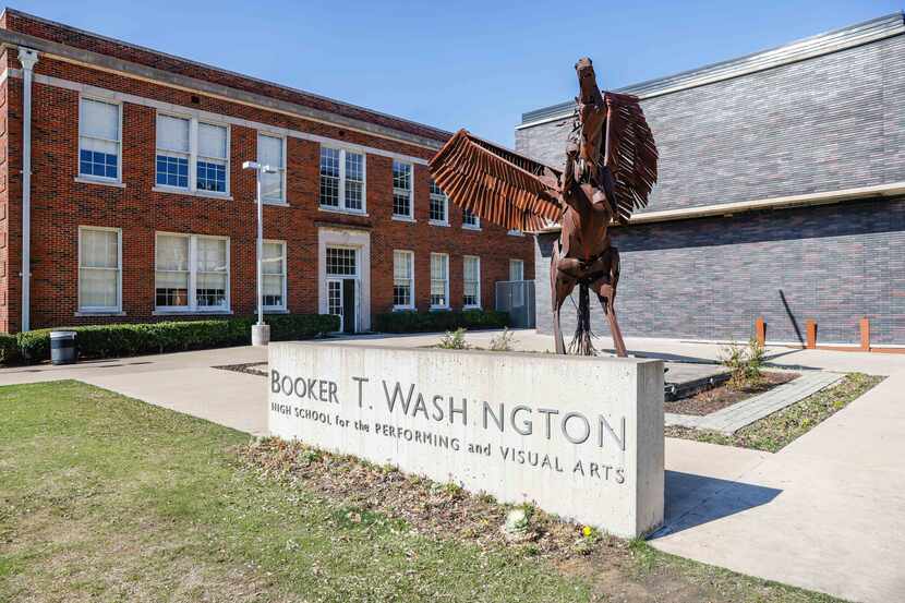 Booker T. Washington High School for the Performing and Visual Arts in the Dallas Arts...