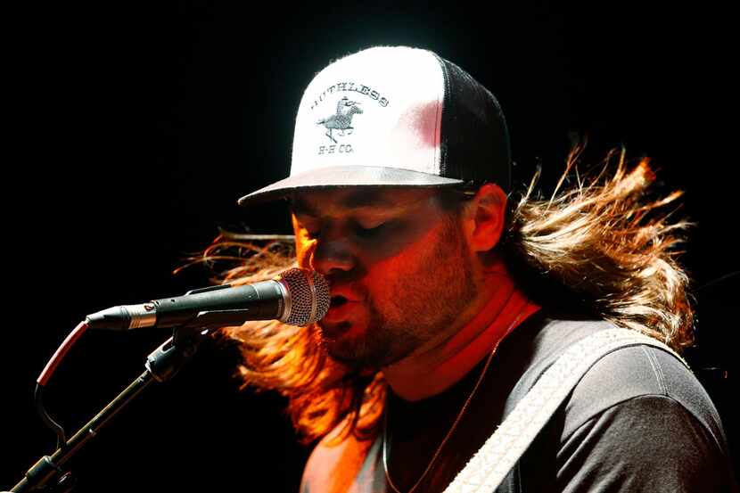 Koe Wetzel sings during the Heart o' Texas Fair in Waco in October. This independent Texas...