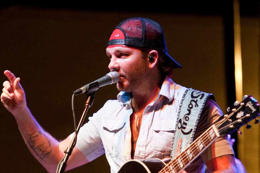 Stoney LaRue plays during Willie Nelson's Fourth of July Picnic at Billy Bob's Texas in Fort...