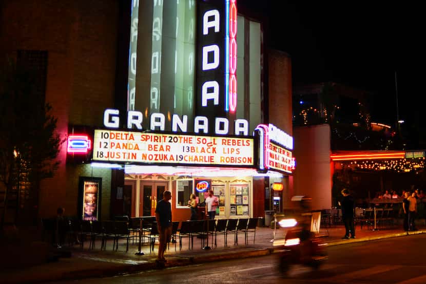 The Granada Theater at 3524 Greenville Ave., Dallas