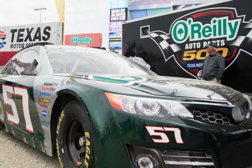 The O'Reilly Auto Parts car was at Texas Motor Speedway on Febr. 26, 2017, in Fort Worth,...