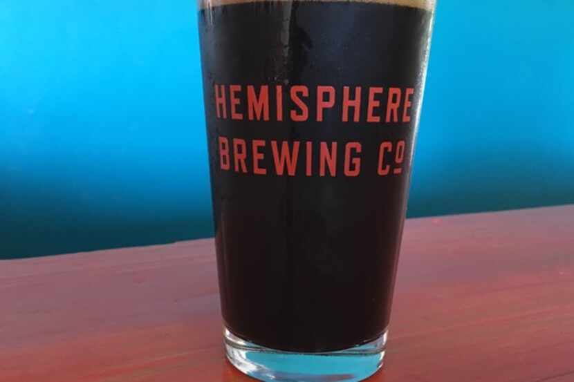 Hemisphere Brewing Co.'s Super Fleek (pictured) is a coffee porter.