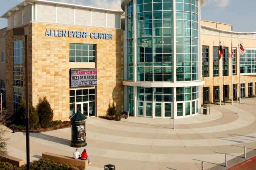 The Allen Event Center photographed on March 17, 2010.