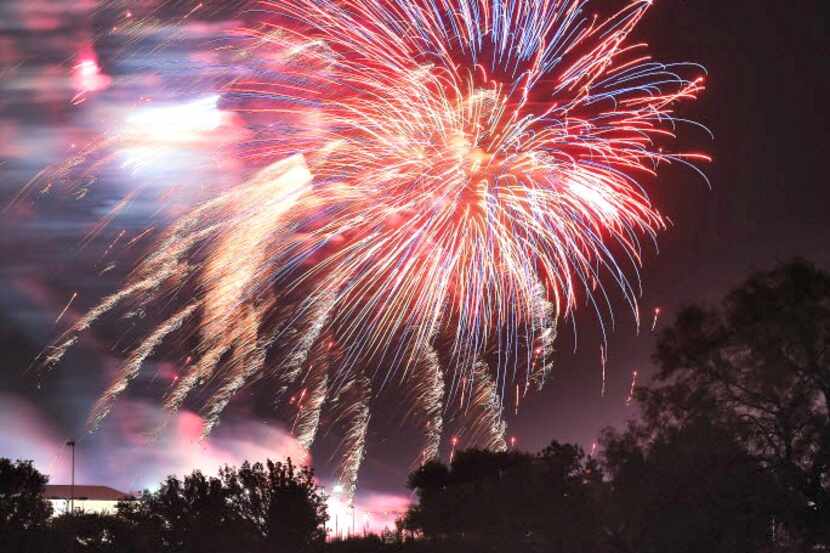 The Denton Kiwanis Club's Fourth of July Fireworks Show 