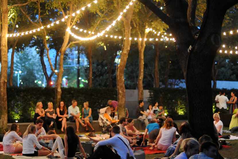 'Til Midnight at the Nasher takes place in the Sculpture Garden.