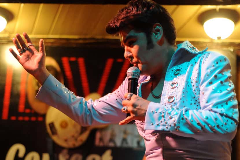 The Elvis impersonation contest at El Ranchito in Dallas