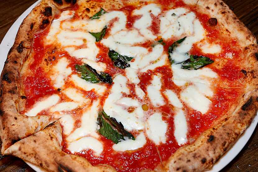 The Margherita pizza offered at Pizzeria Testa