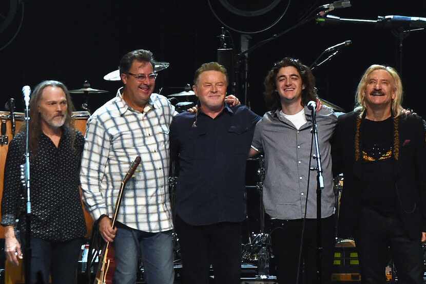The Eagles 2018 tour features Timothy B. Schmit, Vince Gill, Don Henley, Decon Frey and Joe...