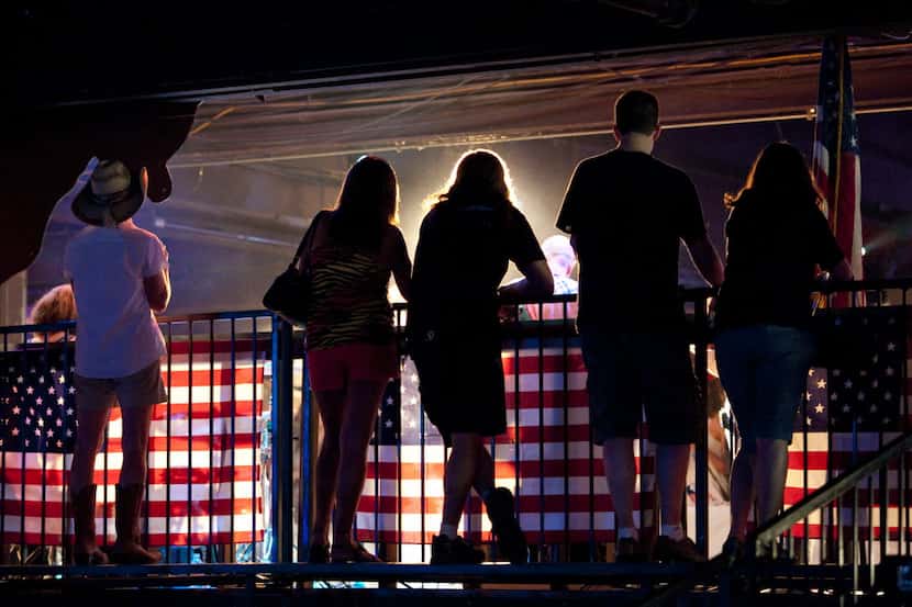 Fans watch Whiskey Myers perform during a 2012 show at Billy Bob's Texas in Fort Worth.