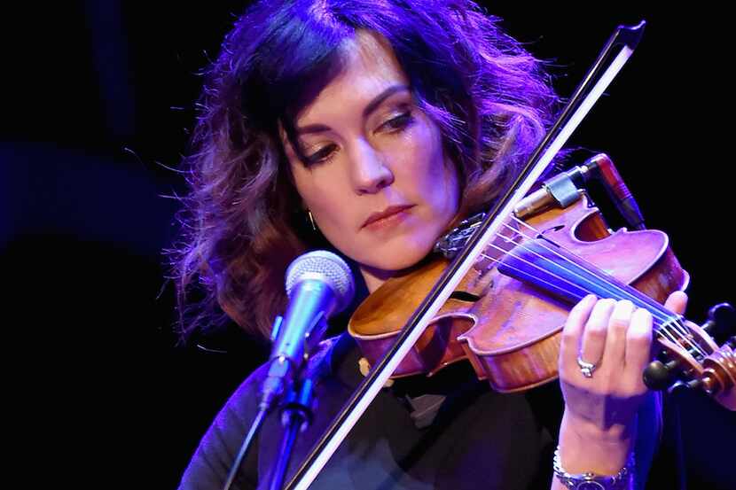 Amanda Shires performed at the Country Music Hall of Fame and Museum on Dec. 19, 2017, in...