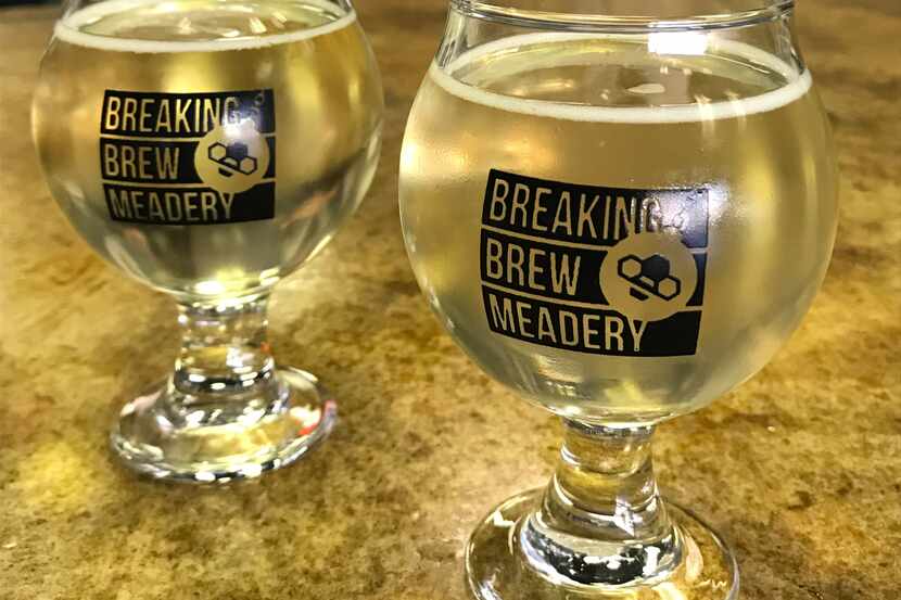 Breaking Brew Meadery samples