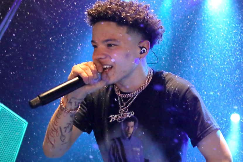 Lil Mosey performed at the Novo by Microsoft on March 1, 2019, in Los Angeles.