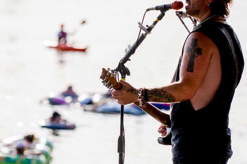 Cody Canada performed during the free Rockin’ the River event at Panther Island Pavillion on...