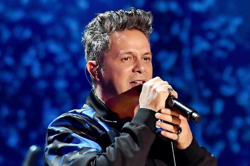 Honoree Alejandro Sanz performed during the 18th Annual Latin Grammy Awards at MGM Grand...