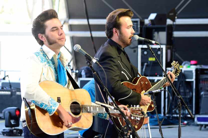 The Malpass Brothers performed during 2016 Stagecoach California's Country Music Festival at...