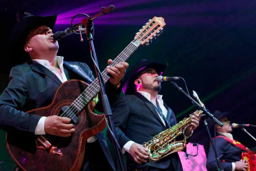 Mexican music group La Maquinaria Nortena performed at the OK Corral on Aug. 20, 2015, in...