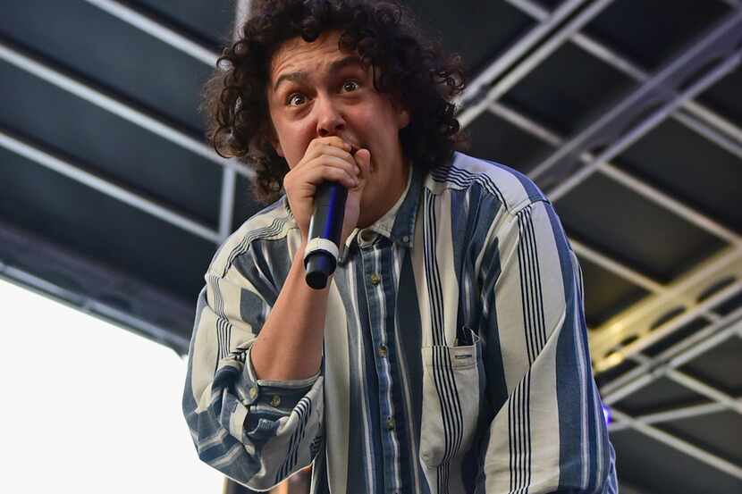 Hobo Johnson of Hobo Johnson and the LoveMakers performed during day two of the 2018 Made In...