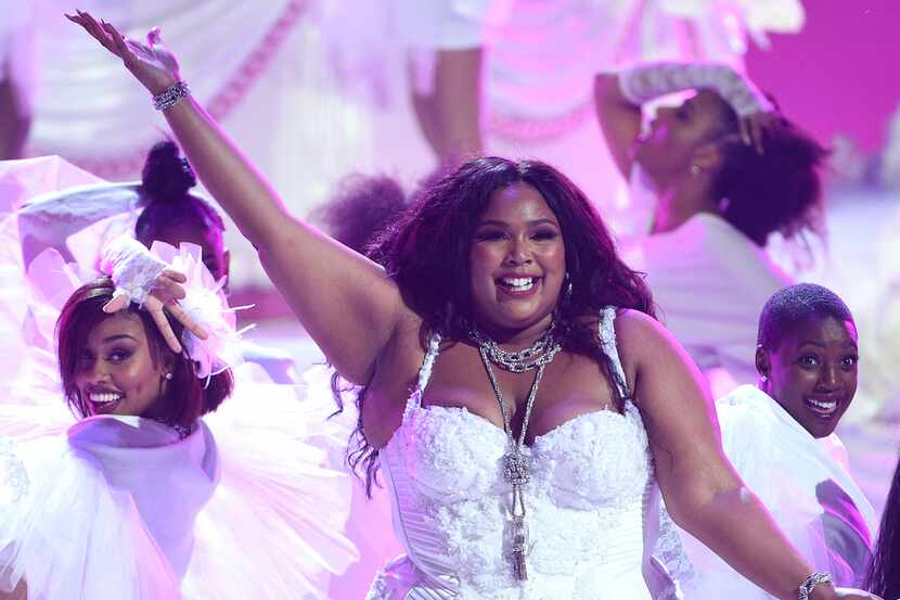 Lizzo performed at the BET Awards on June 23, 2019, at the Microsoft Theater in Los Angeles.