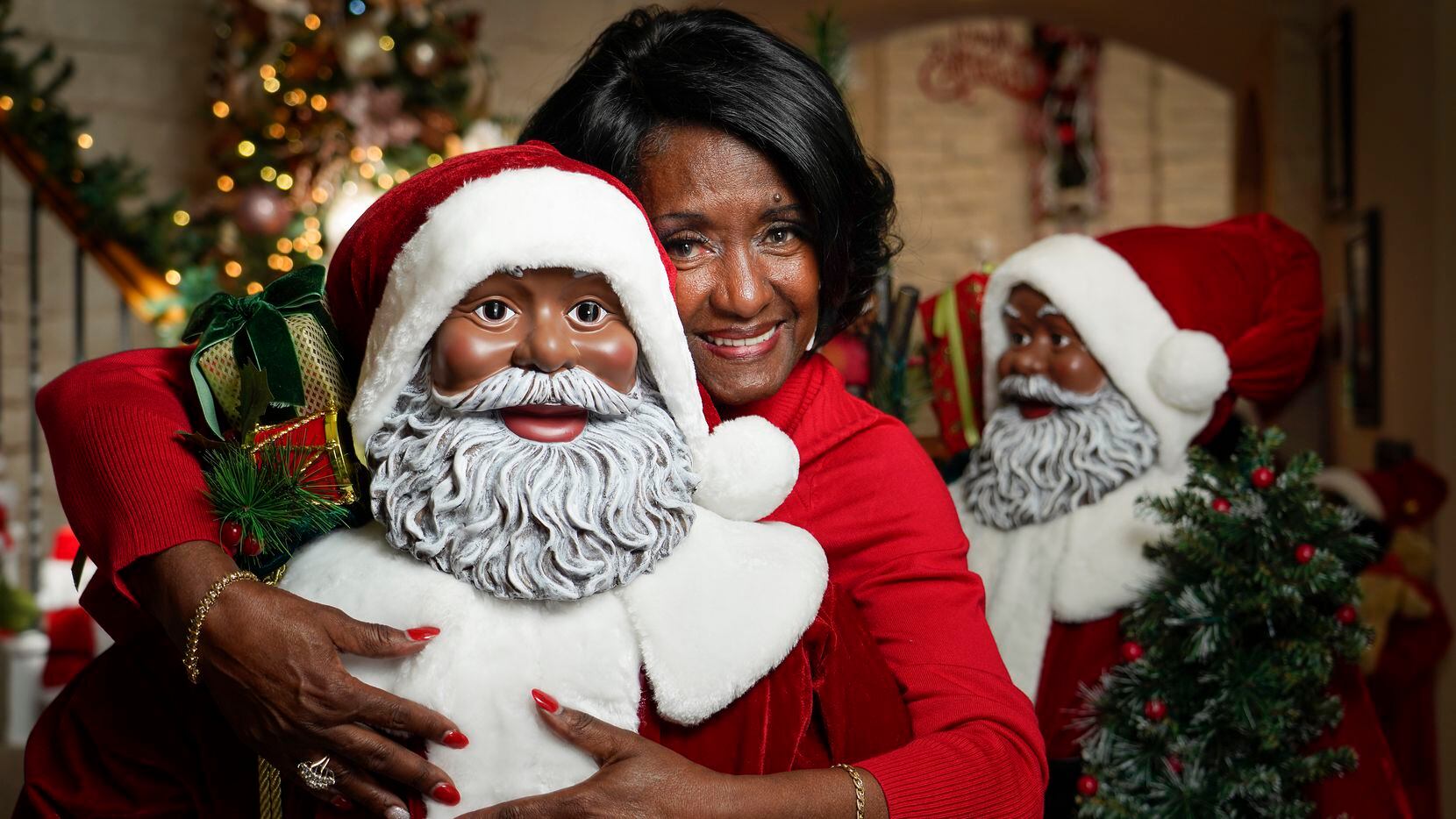 Pat Hamilton has made a yearslong passion out of collecting Black Santas. Her annual...