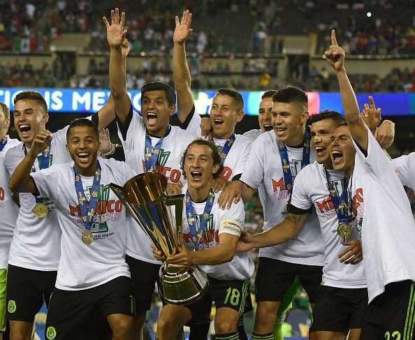 México es el campeón defensor de la Copa Oro. Foto GETTY IMAGES

